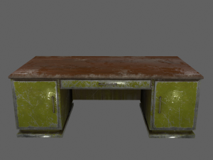 desk 3Dモデル