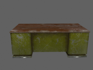 desk 3D 모델