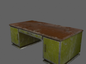 desk 3D 모델