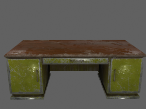 desk 3D 모델