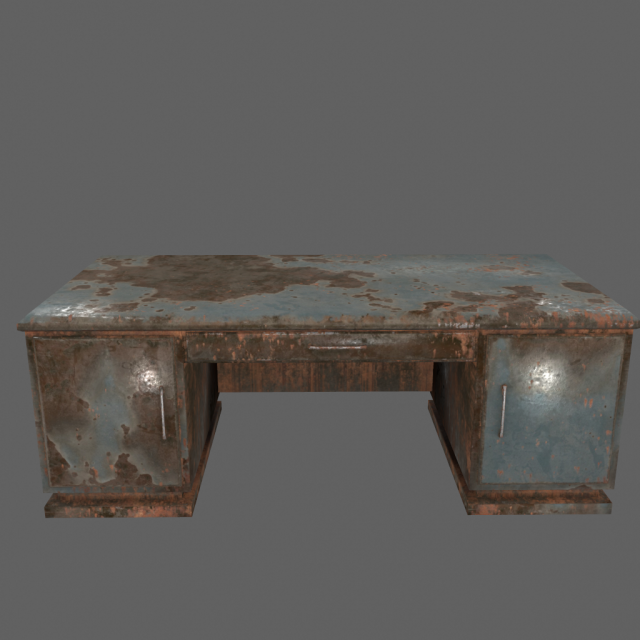 desk Modelo 3D .c4d .max .obj .3ds .fbx .stl .blend 