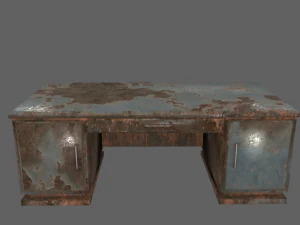 scrivania Modello 3D