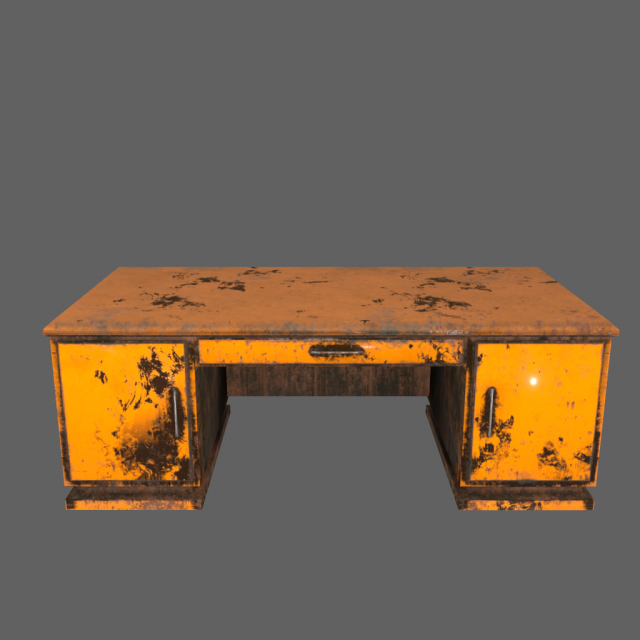 desk Modelo 3D .c4d .max .obj .3ds .fbx .stl .blend 