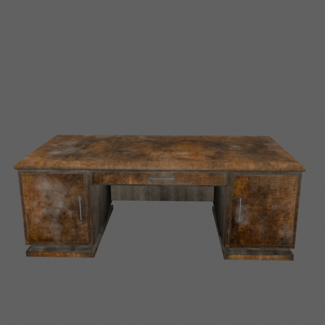 desk Modèle 3D .c4d .max .obj .3ds .fbx .stl .blend 