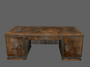desk 3D मॉडल