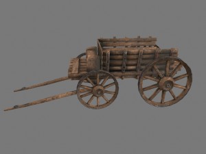 woodencart 3D Model