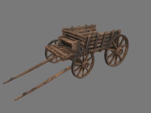 woodencart 3D Model