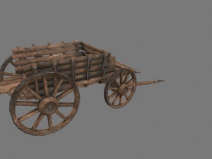 woodencart 3D Model