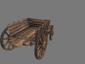 woodencart 3D Model