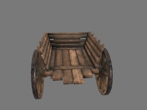 woodencart 3D Model