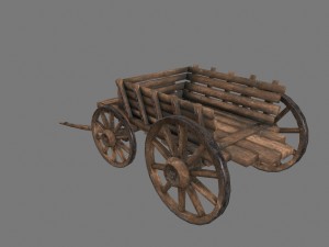 woodencart 3D Model