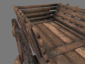 woodencart 3D Model