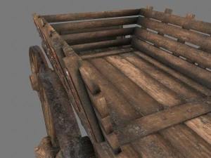 woodencart 3D Model
