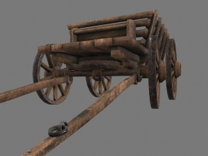 woodencart 3D Model