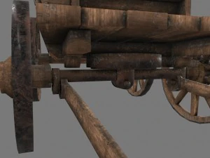 woodencart 3D Model