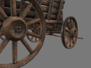 woodencart 3D Model