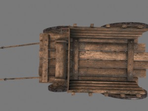 woodencart 3D Model