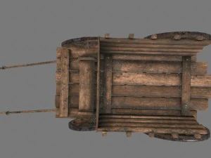 woodencart 3D Model