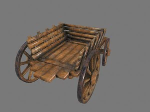 woodencart 3D Model