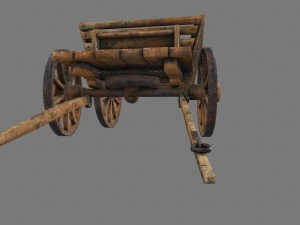 woodencart 3D Model