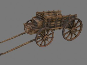 woodencart 3D Model