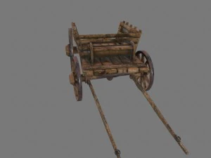 woodencart 3D Model