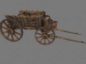 woodencart Modello 3D