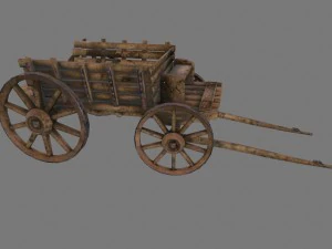 woodencart 3D Model