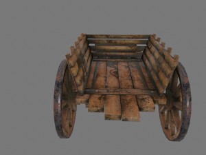woodencart Modello 3D