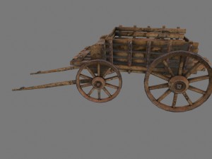 woodencart Modello 3D