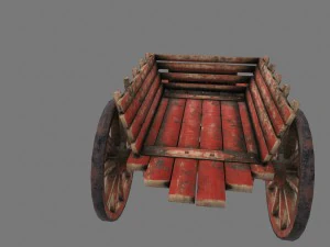 woodencart 3D Model