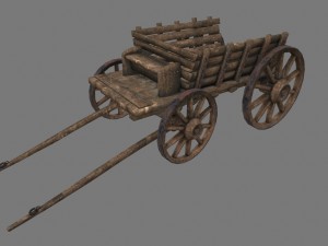 woodencart 3D Model