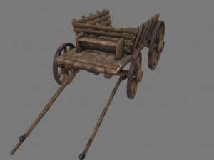 woodencart 3D Model