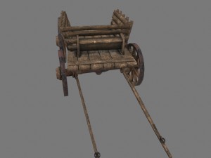 woodencart 3D Model