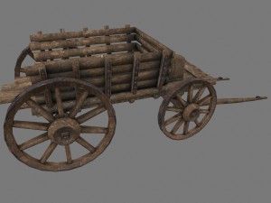 woodencart 3D Model