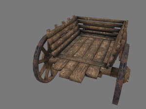 woodencart 3D Model