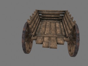 woodencart 3D Model