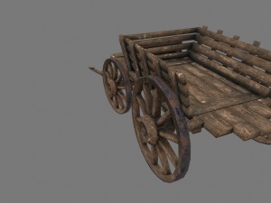 woodencart 3D Model