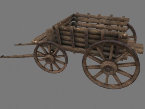 woodencart 3D Model