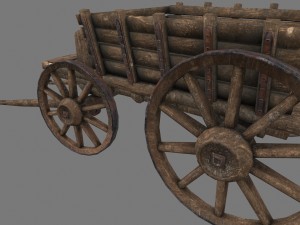 woodencart 3D Model