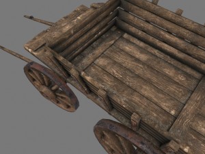 woodencart 3D Model