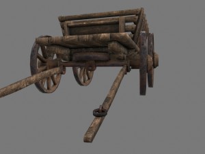woodencart 3D Model