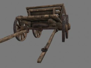 woodencart 3D Model