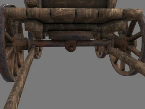 woodencart 3D Model