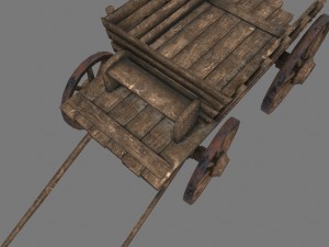 woodencart 3D Model