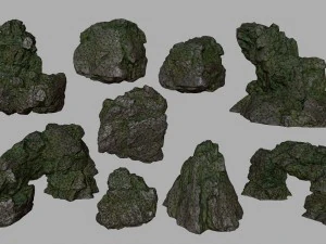 rocks 3D Model