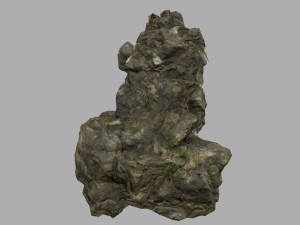 forest rocks Modelo 3D