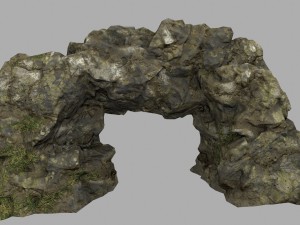 forest rocks Modelo 3D