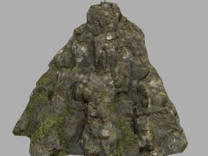 forest rocks Modelo 3D