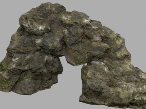 forest rocks Modelo 3D